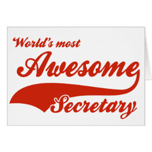 Le secrétaire le plus impressionnant du monde