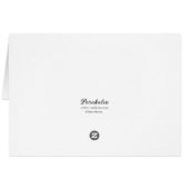 Le Seigneur est ma carte de note rock Parakaleo (Dos Horizontal)