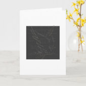 Le Seigneur est ma carte de voeux de berger (Fleur jaune)