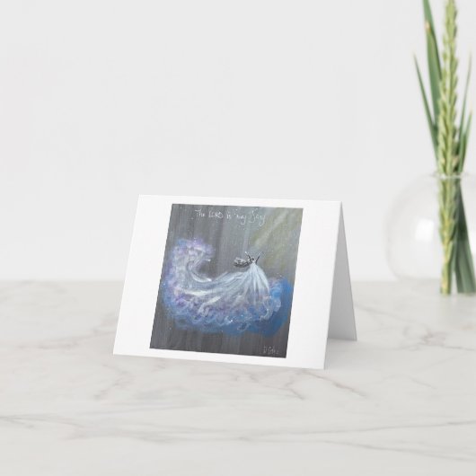 Le Seigneur Est Ma Carte Joie Note (Devant)