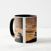 Le Seigneur Est Ma Prière Mug À Deux Tons (Devant gauche)