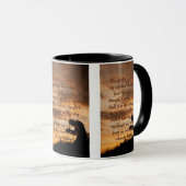 Le Seigneur Est Ma Prière Mug À Deux Tons (Devant droit)