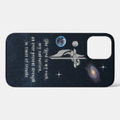 Le Seigneur est mon Coque rock iPhone 12 (Verso (horizontal))