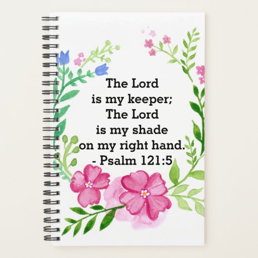 Le Seigneur est mon gardien planificateur (Devant)