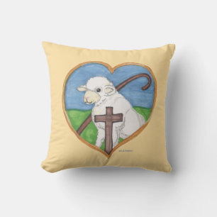 Le Seigneur est mon Pasteur Agneau & coussin de co