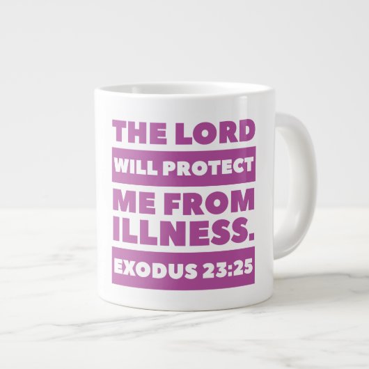 Le Seigneur Jumbo Mug (Devant droit)