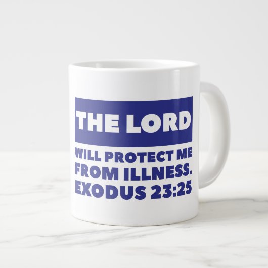 Le Seigneur Jumbo Mug (Devant droit)