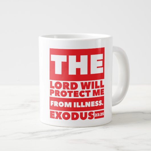 Le Seigneur Jumbo Mug (Devant droit)
