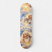 Le Seigneur skateboard chrétien céleste (Recto)