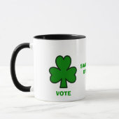 Le sénateur Shamrock O'Bama Mug (Gauche)