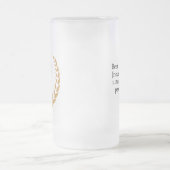 "Le Sens de la Bière." Mug Monogrammé Bière (Centre)