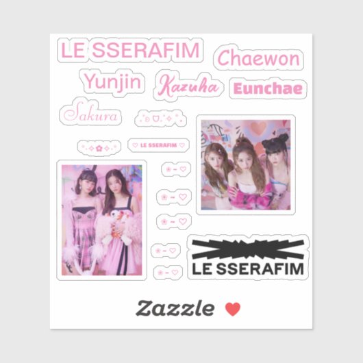 le serafim Vinyl Sticker (Vel)