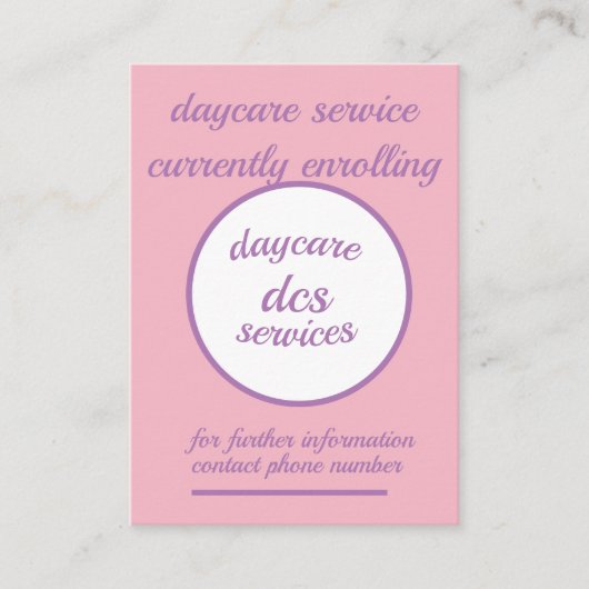 Le service de garde pourrait 3,5" x 2,5" carte de (Devant)