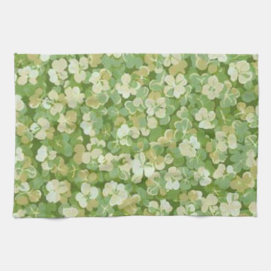 Le Serviette de cuisine du Jardin Vert (Horizontal)