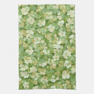 Le Serviette de cuisine du Jardin Vert