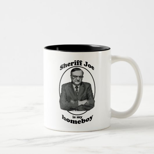 Le shérif Joe est ma tasse de Homeboy (Droit)