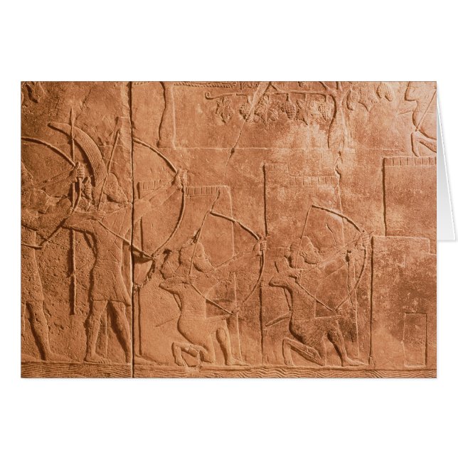 Le siège d'Alammu par l'armée de Sennacherib (Devant horizontal)