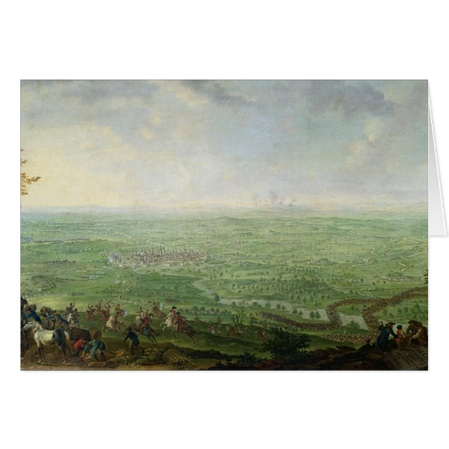 Le siège d'Olmutz par l'armée prussienne, 1758 (Devant horizontal)