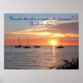 Le silence est la réponse - Poster (Devant)