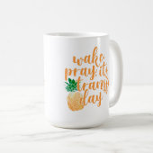 Le sillage prient la tasse de café de jour de (Devant droit)