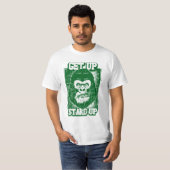 Le singe fume le T-shirt (Devant entier)
