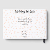 Le site web mariage scanner code QR pour les détai (Verso)