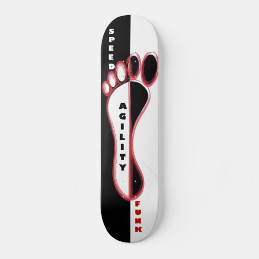 Le Skateboard de pieds (Recto)