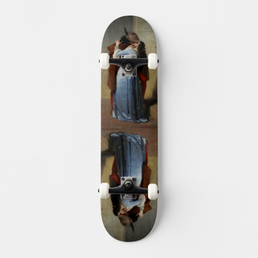 Le skateboard Kiss / Il Bacio (Recto)