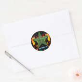 LE Smaragdster Gedrag Stickers (Envelop)