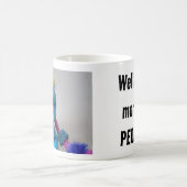 "Le Smirgde" Bonjour les peuples! Café Mug (Centre)