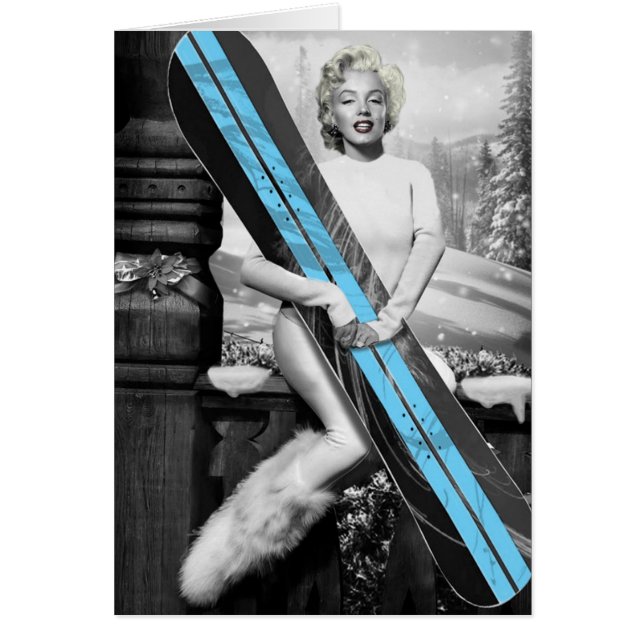 Le snowboard de Marilyn (Devant)