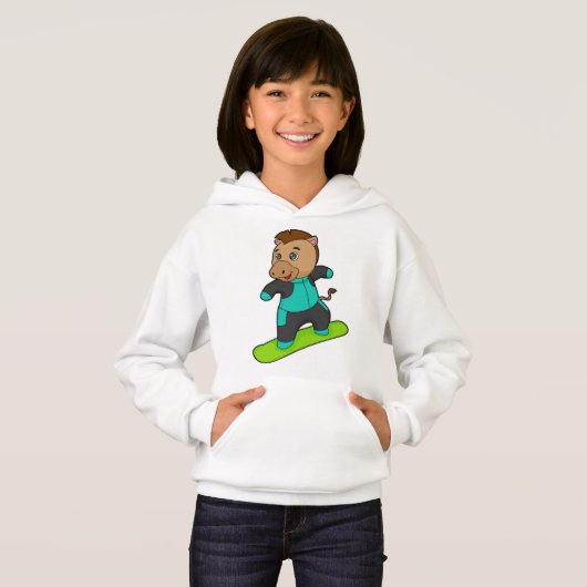 Le snowboarder de Horse (Devant entier)