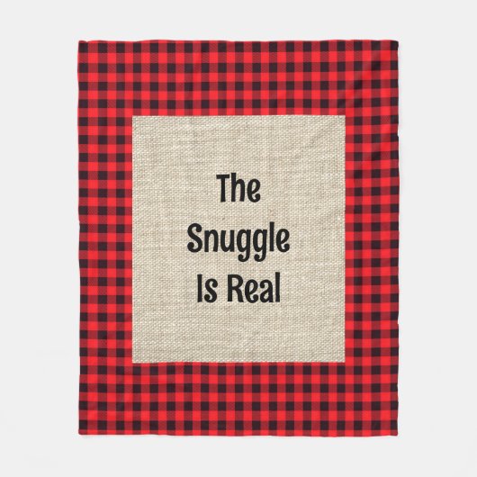 Le Snuggle Est Véritable Couverture De Toison Moye (Devant)