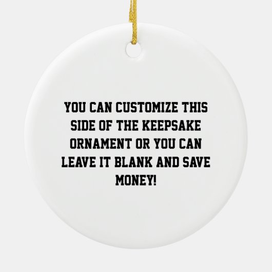 Le soccer est mon ornement photo sport (Dos)