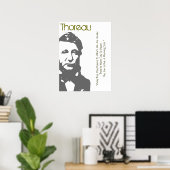 Le Soleil Est Une Poster Du Matin Étoile Thoreau (Bureau à domicile)