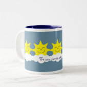 Le soleil sort dans la tasse de sobriété (Devant gauche)