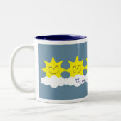 Le soleil sort dans la tasse de sobriété (Gauche)