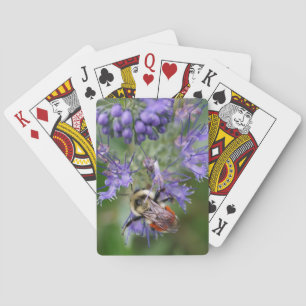 Le sommeil gaffent des cartes de jeu d'abeille