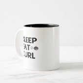 Le sommeil mangent la tasse de boucle (Devant gauche)