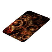 Le son de la musique Abstrait Art Premium Magnet (Côté Gauche)