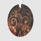 Le son de la musique Art Abstrait Cercle acrylique (devant)