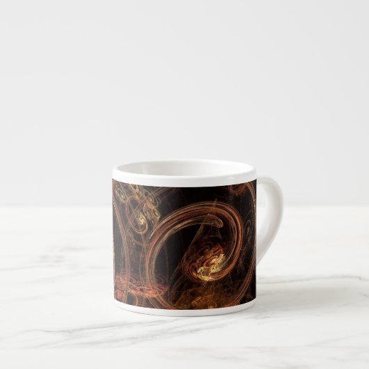 Le son de la musique Art Abstrait Espresso Mug (Devant droit)