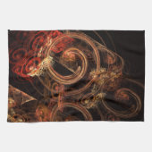 Le son de la musique Art Abstrait Serviette de cui (Horizontal)