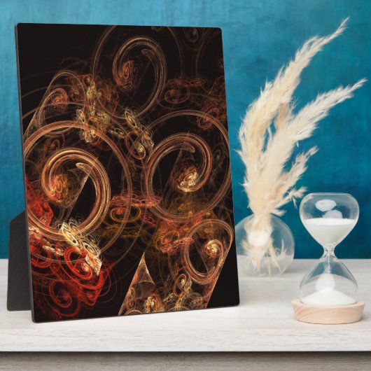 Le son de la musique Plaque d'art Abstraite (Côté)