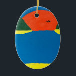 Le son du pendentif du coucher du soleil. Une oeuv<br><div class="desc">Un pendentif en céramique d'une oeuvre originale de Musicality de l'artiste ZM. L'oeuvre a été peinte sur une belle île tropicale paradisiaque. Portez ceci et l'artiste dit que vous sentirez le magnifique Sound of Sunset!</div>
