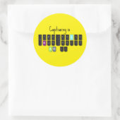 Le sous-titrage est Steno Stickers Cool (Sac)