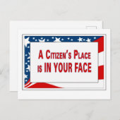 le souvenir qu'ils travaillent pour nous Cartes po (Devant / Derrière)