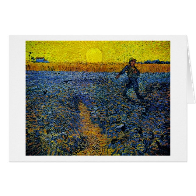 Le Sower (F422) Van Gogh Fine Art (Devant horizontal)