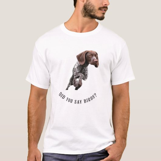 Le SPG Avez-Vous Dit Oiseaux ? T-shirt (Devant)