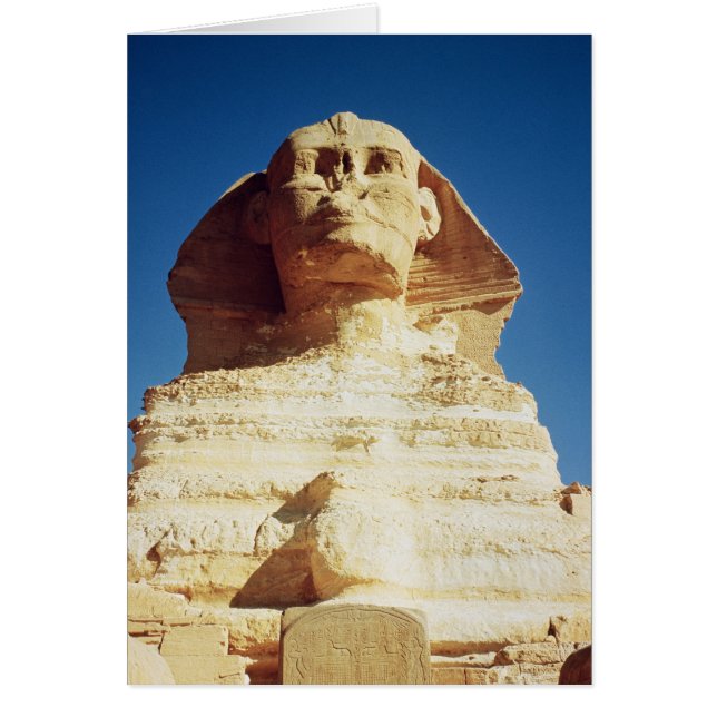 Le Sphinx, datant du règne du roi (Devant)
